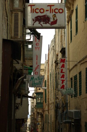 A lot of old signs A lot of old signs