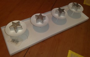 Advent wreath without decorations
