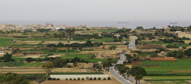 View over Malta, from Naxxar